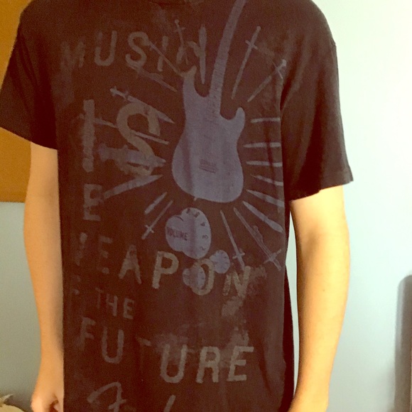 Fender Other - Fender guitar tee " Music ...." black